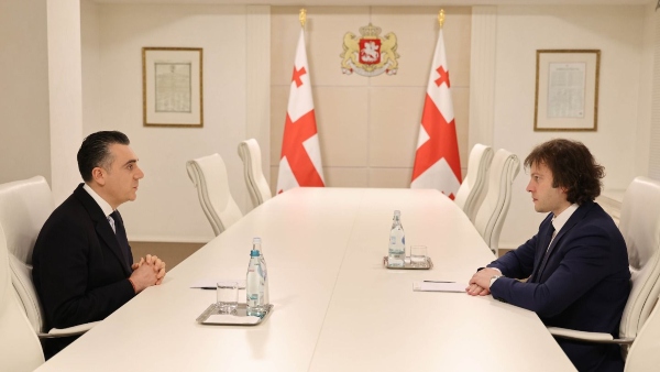 პრემიერ-მინისტრი დიდ ბრიტანეთში ახლად დანიშნულ ელჩს, ილია დარჩიაშვილს შეხვდა