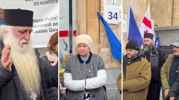 პარლამენტთან მოშიმშილეებმა, მათ შორის გედევან ფოფხაძემ, შიმშილობა შეწყვიტეს