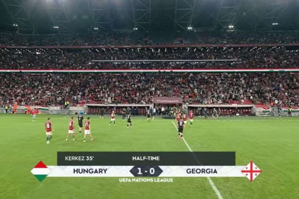 საქართველოს ნაკრები უნგრეთთან დამარცხდა