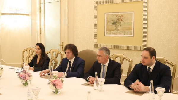 ირაკლი კობახიძე ერთ-ერთი უმსხვილესი საინვესტიციო კომპანია DAMAC Properties-ის დამფუძნებელ ჰუსეინ საჯვანის შეხვდა