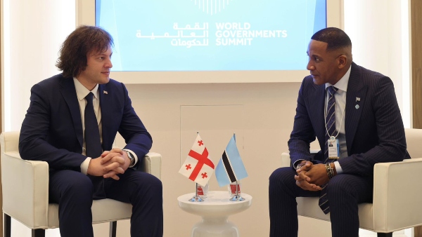 ირაკლი კობახიძე ბოცვანის რესპუბლიკის პრეზიდენტს შეხვდა