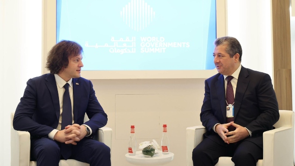 ირაკლი კობახიძე ერაყის ქურთისტანის რეგიონული მთავრობის პრემიერ-მინისტრ მასრურ ბარზანის შეხვდა