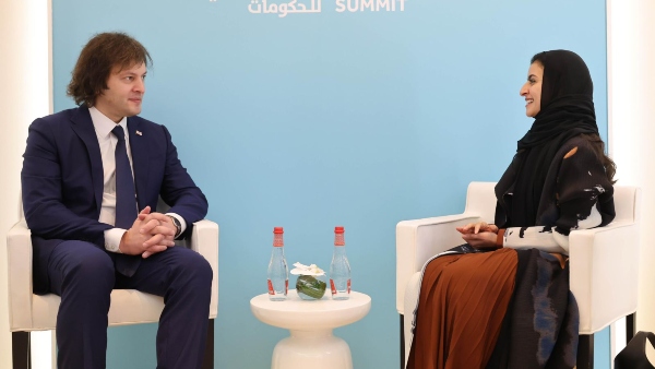 ირაკლი კობახიძე გაეროს ტურიზმის ორგანიზაციის გენერალურ მდივანს შაიხა ნასერ ალ ნოვაისს შეხვდა