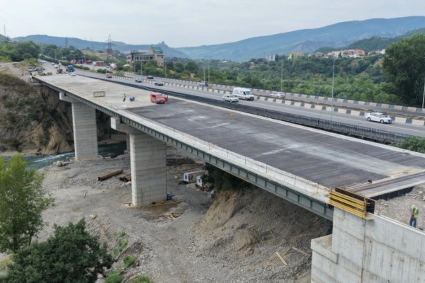 როდის დასრულდება არაგვზე ახალი ხიდის მშენებლობა