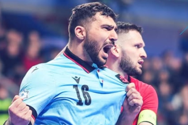 ფუტსალის ეროვნულმა ნაკრებმა ევროპის ჩემპიონატზე პირველი ქულა მოიპოვა